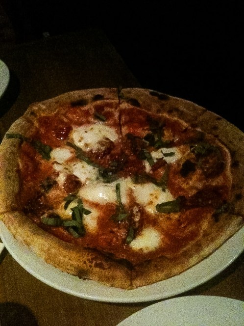 #7- Napolese pizza and a fun time with my friend Rachael