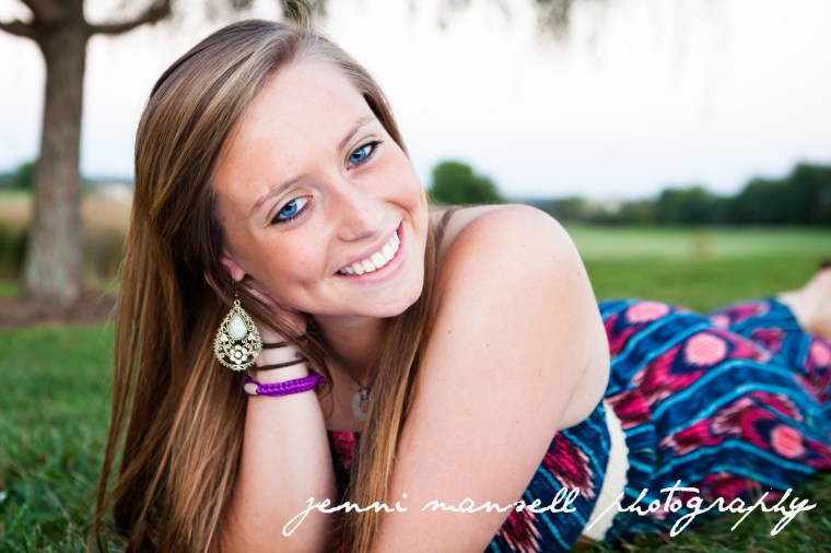 Lexie is a senior.  There are a lot more beautiful photos of her coming your way!