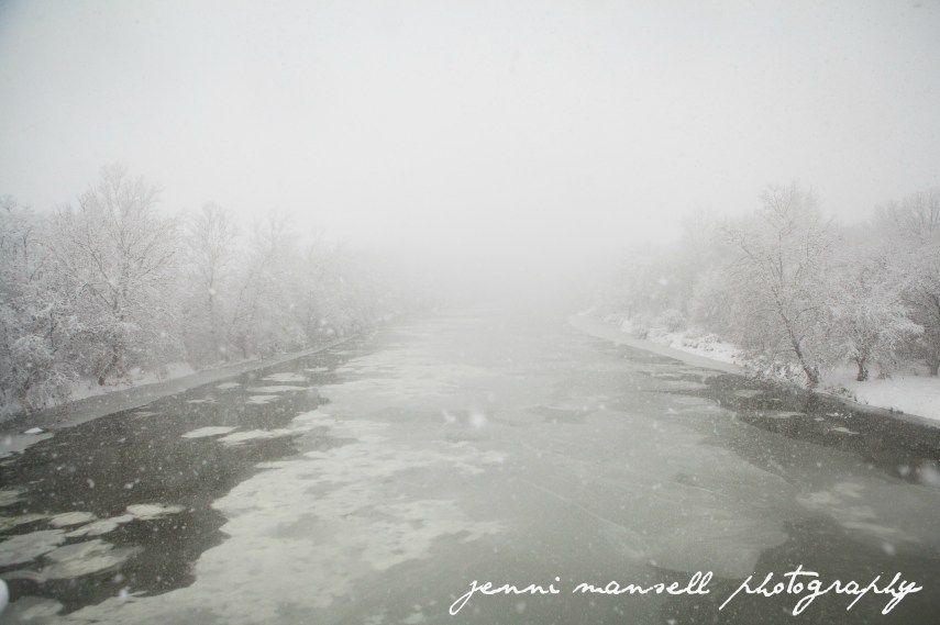 The White River- I have to say it wasn't quite as picturesque as I'd imagined, but beautiful to see, nonetheless.