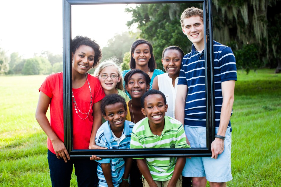 If those photos aren't enough to make you want to check out their great soap products, check out the adorable kids who help make them!  :)