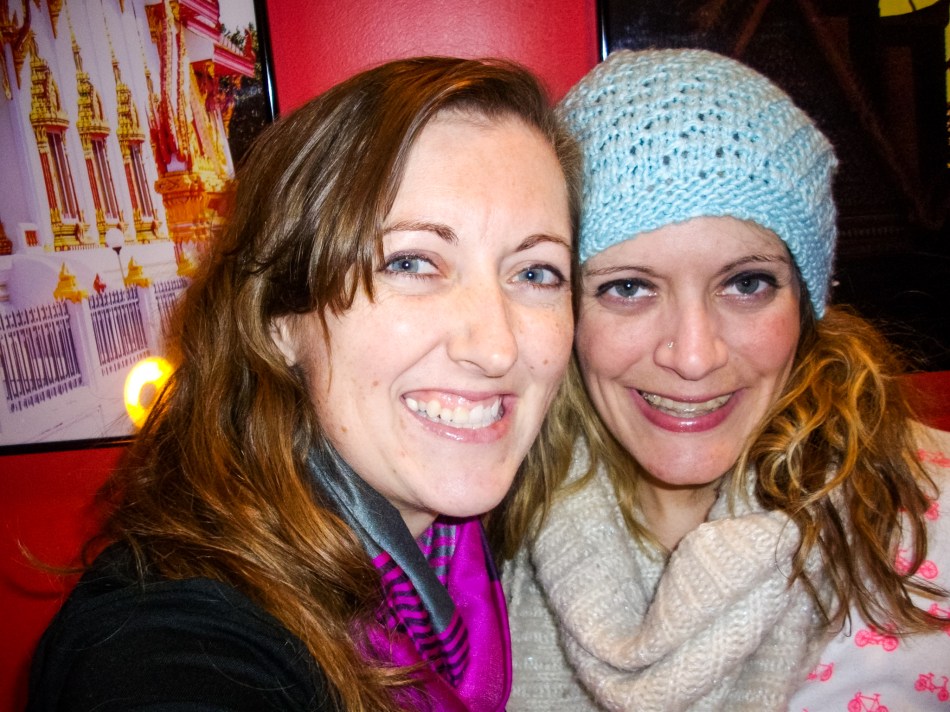 #33- Catching up with my friend Sara over some delicious Thai food.