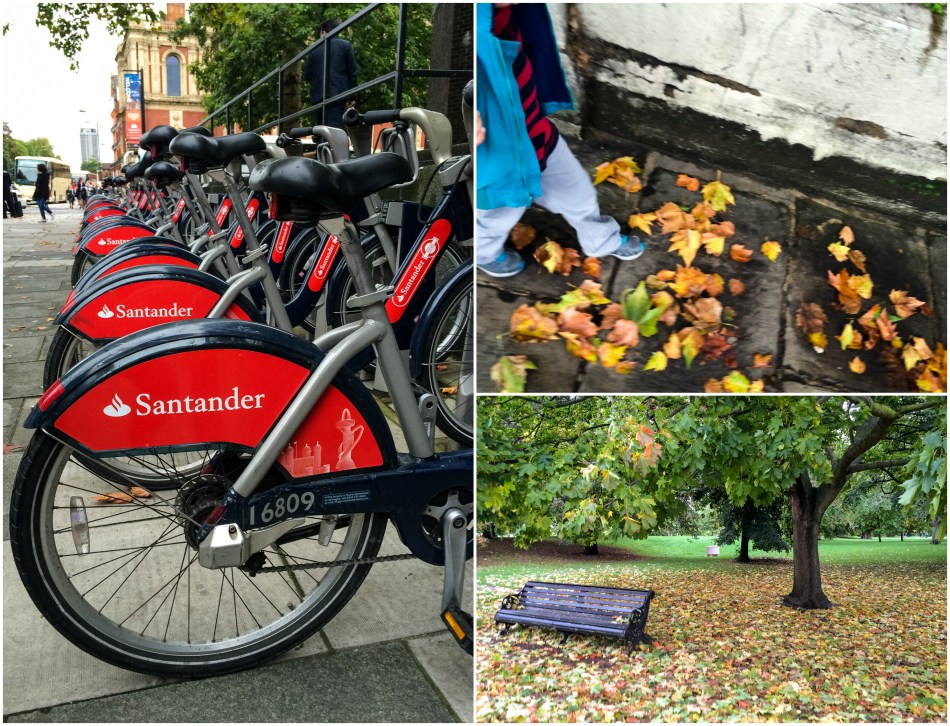 Then we took a walk to Kensington Gardens. Fall sure is beautiful in London!